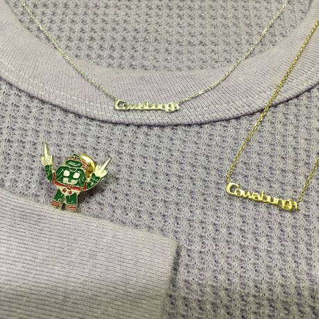 [Better Jewery × GARDE-Nworks]  cowabunga ! ネックレス" GOLD"