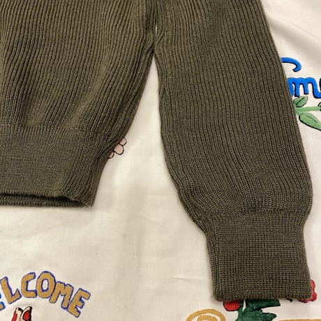 [USED] 80's EURO ARMY KNIT！