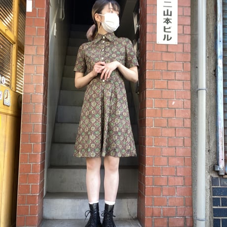 [USED]襟付きワンピース
