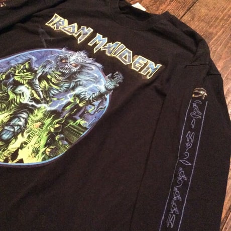 [USED] IRON MAIDEN ロンtee