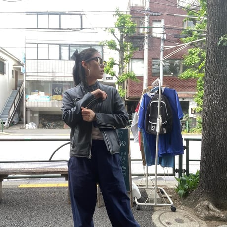 [USED] REAL LEATHER シングルライダース JKT!