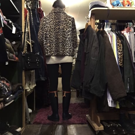 [USED]♡  vintage ♡ fake fur JKT ♡