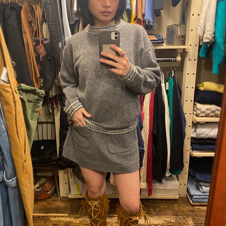 [USED]ALPACA🦙mohair knit