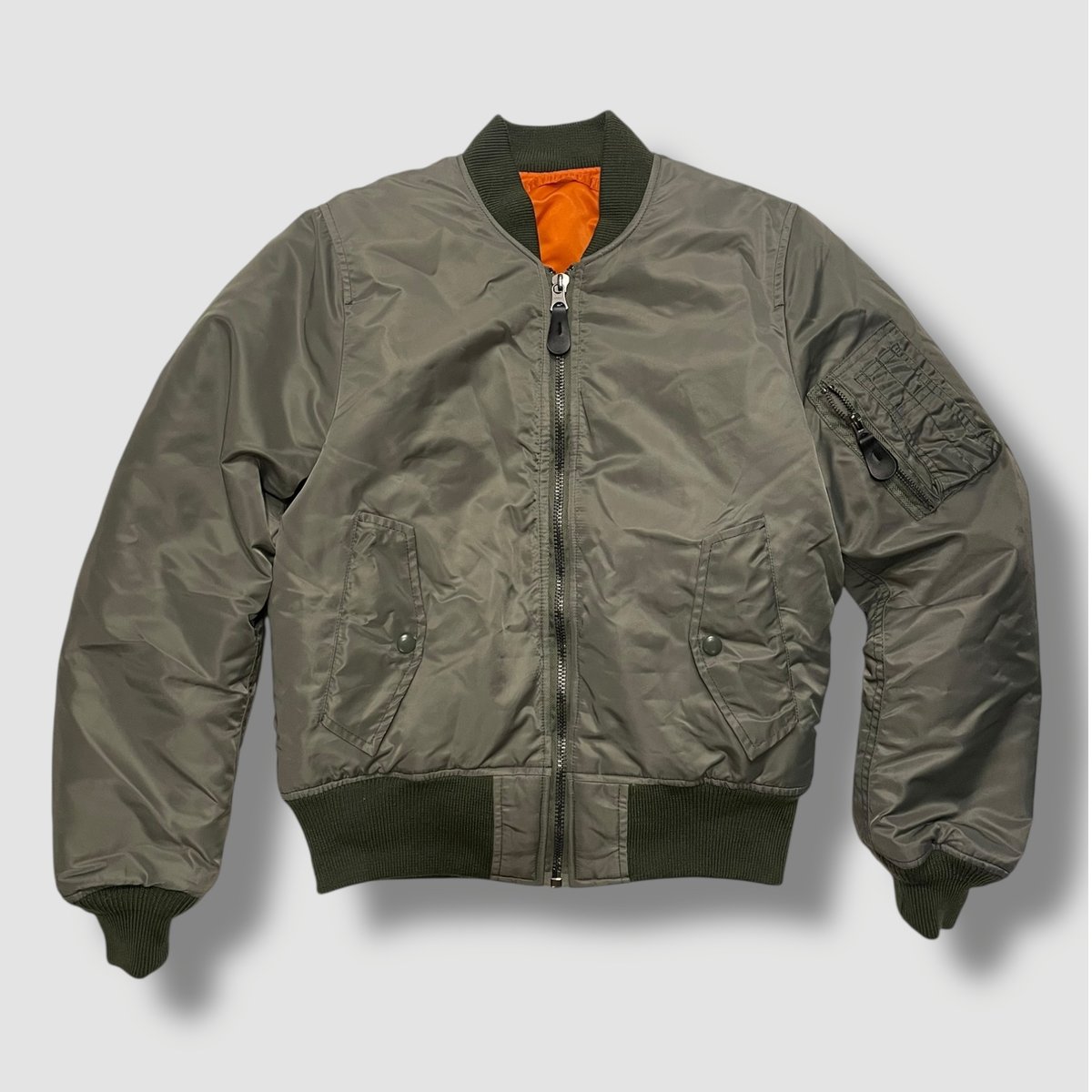 MA-1 テストサンプル　1954レプリカ　アメリカ製 MA-1 テストサンプル 1954レプリカ アメリカ製 - メルカリ