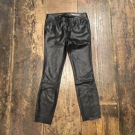 [USED] Fake leather スキニーPANTS!!
