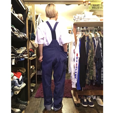 [USED] BLUE COTTON  オーバーオール