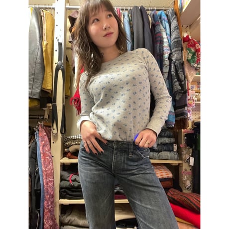 [USED]  花柄サーマル