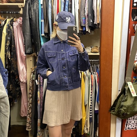 [USED] イイ色 VINTAGE DENIM JACKET♡