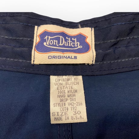 [USED] vintage "VonDutch" FIRE ショーツ