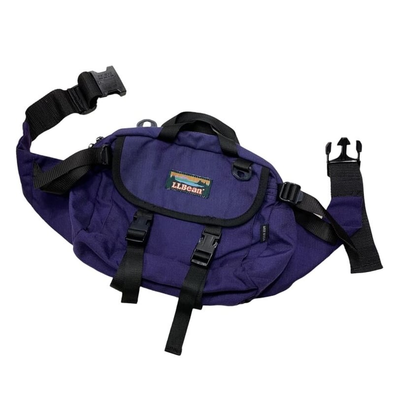 LLBean　エルエルビーン　ウエストバッグ　USA製　カタディンロゴ　90s L.L.Bean◇90s/カタディンロゴ/3WAY/ウエストバッグ/GRN : セカンド