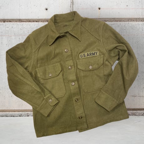 [USED] 50's Vintsge! US ARMY ウールシャツJKT