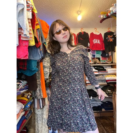 [USED]vintage mini ワンピース