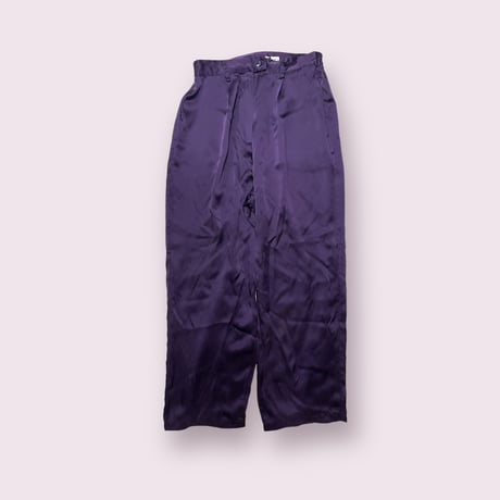 [USED] PURPLE SILKパンツ