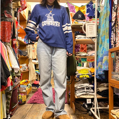 [USED]"Dallas Cowboys" フットボール L/S Tee