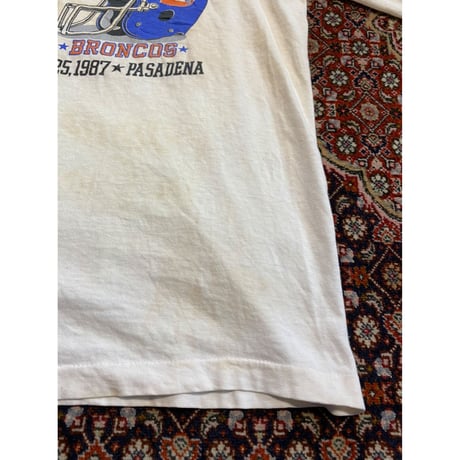 [USED] 80's vintage 袖プリロンtee
