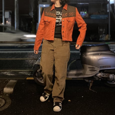 [USED] COW GIRL🐴カラーデニムJKT