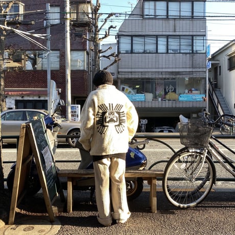 [USED] 南米 HAND MADE ざっくりニット 