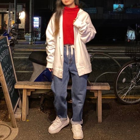 [USED] 真っ赤なタートルネックTOPS♡