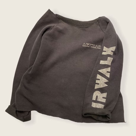 [USED] GOOD Vintage!!! AIR WALK cut off スウェット