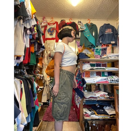 [USED] AMERICAN EAGLE cutoff カーゴshorts