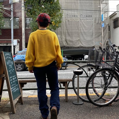 [USED] CHECK WOOL CAP