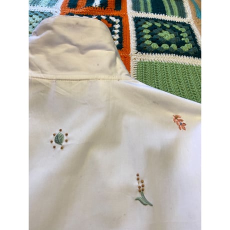 [USED] cotton刺繍スイングトップ🌸