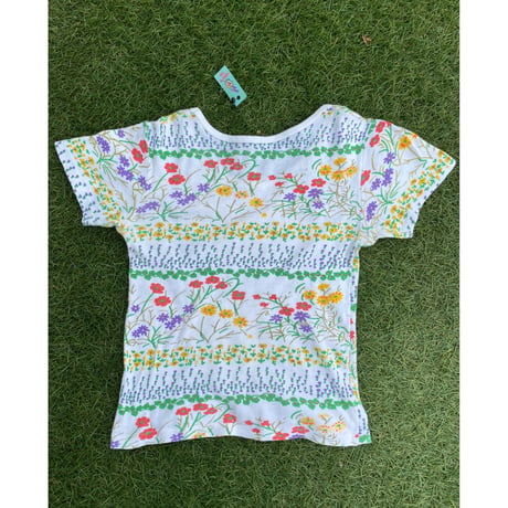[USED]  EURO 総柄 GIRLS Tee