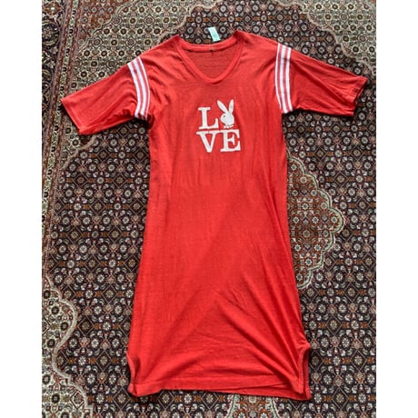 [USED] vintageプレイボーイ🐰❤️Tシャツワンピース