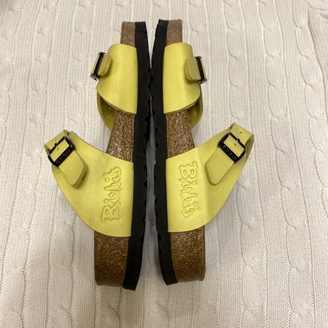 [USED] BIRKEN STOCK SANDAL "Birki's" YELLOW