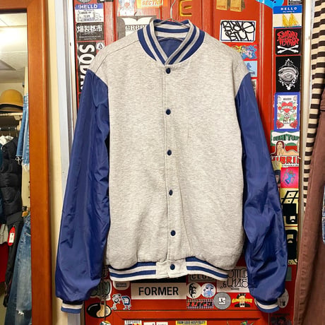 [USED] 90's NIKE❤️NYLON×SWEATリバーシブルスタジャン
