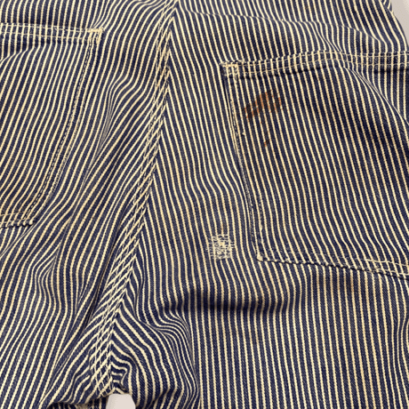 [USED]  "OshKosh B'gosh" ヒッコリーOVERALL