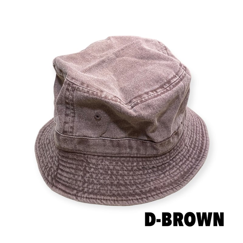 STONE  コットン バケットハット　試着のみ Wax Cotton Bucket Hat （ワックスコットン製 バケットハット