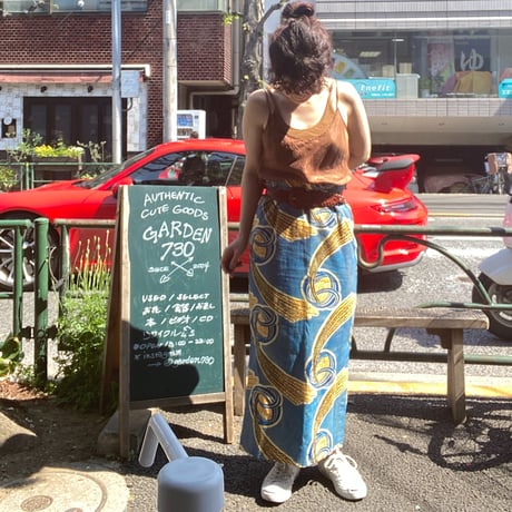 [USED] Africanバティックスカート