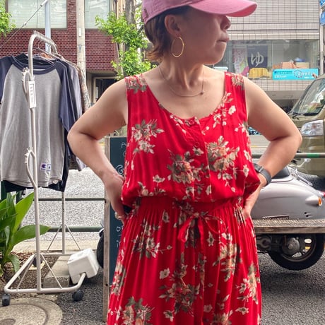 [USED] 花柄 💐オールインワン❤️