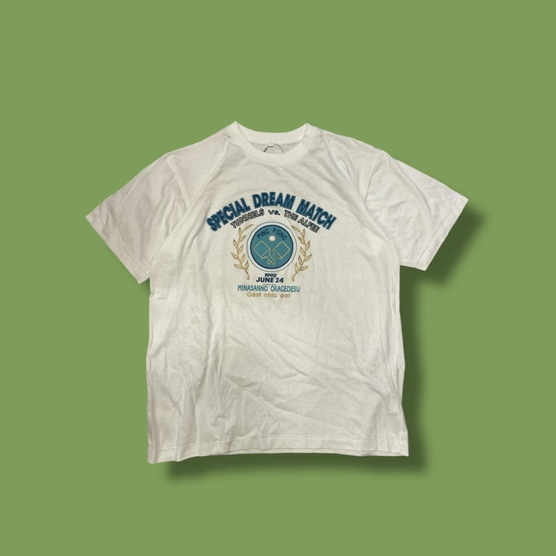 USED] 90's とんねるず vs アルフィー PINGPONG Tee | garde
