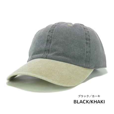 [SELECT] COTTON ピグメント 2tone CAP