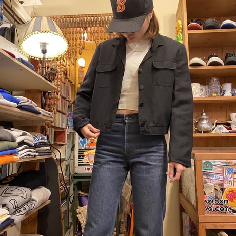 [USED] ショート丈♡リネンJKT