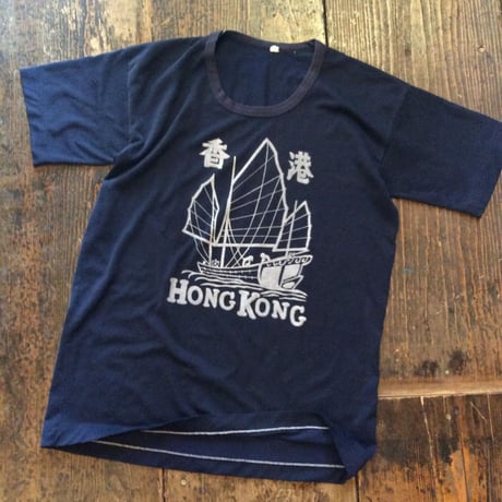 [USED] OLD アジアTee  "HONG KONG"