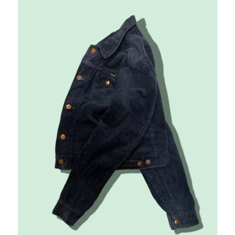 [USED]  OLD wranglerコーデュロイ JKT♡NAVY