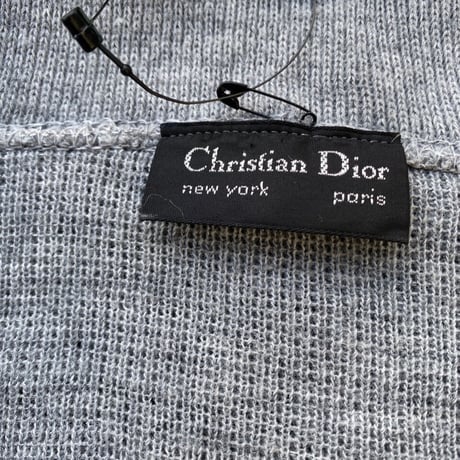 [USED]Christian Dior襟付き Vネックニット