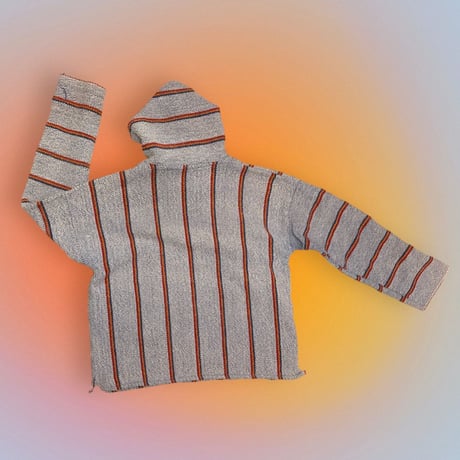 [USED] ストライプ♡メキパ〜  BLUEGRAY
