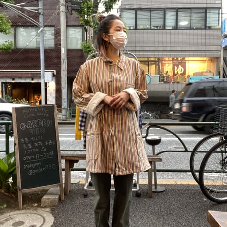 [DEADSTOCK]Stripe Sleeping SHIRTS