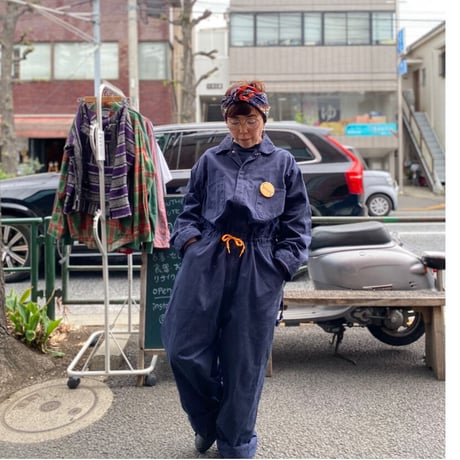 [USED] WORK JUMP SUIT -GARDENworks-