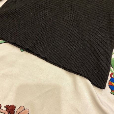 [USED] ボーダースリーブタートルKNIT♡
