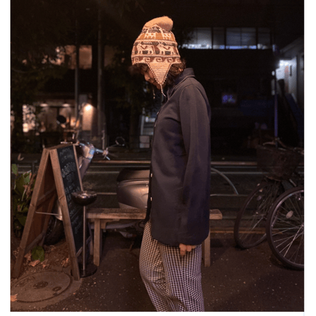 [USED] POLY素材シャツ  黒