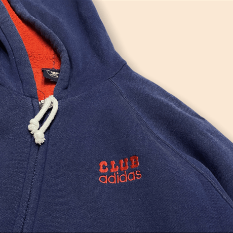 [USED]  OLD❤️CLUB adidas ZIPパーカー