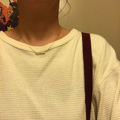 [Better Jewery × GARDE-Nworks]  cowabunga ! ネックレス" GOLD"