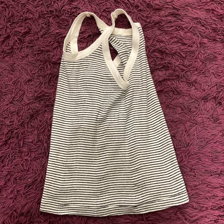 [USED] miller? リブタンクトップ