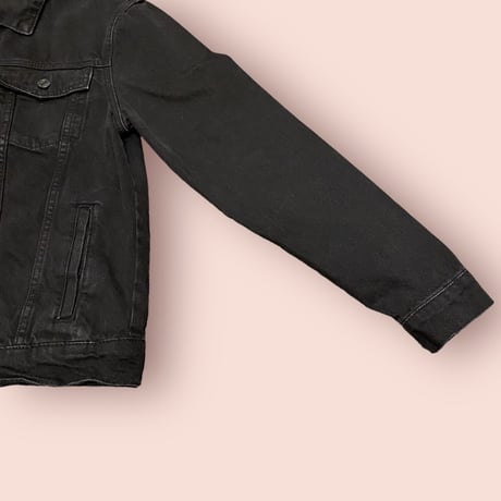 [USED] HARLEY-DAVIDSON BLACK DENIM JACKET！