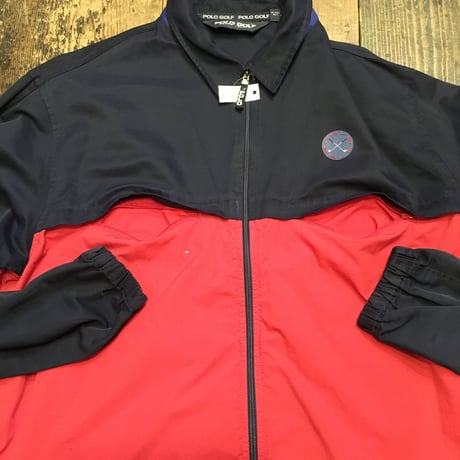[USED] RALPH LAUREN バイカラーGOLF JKT